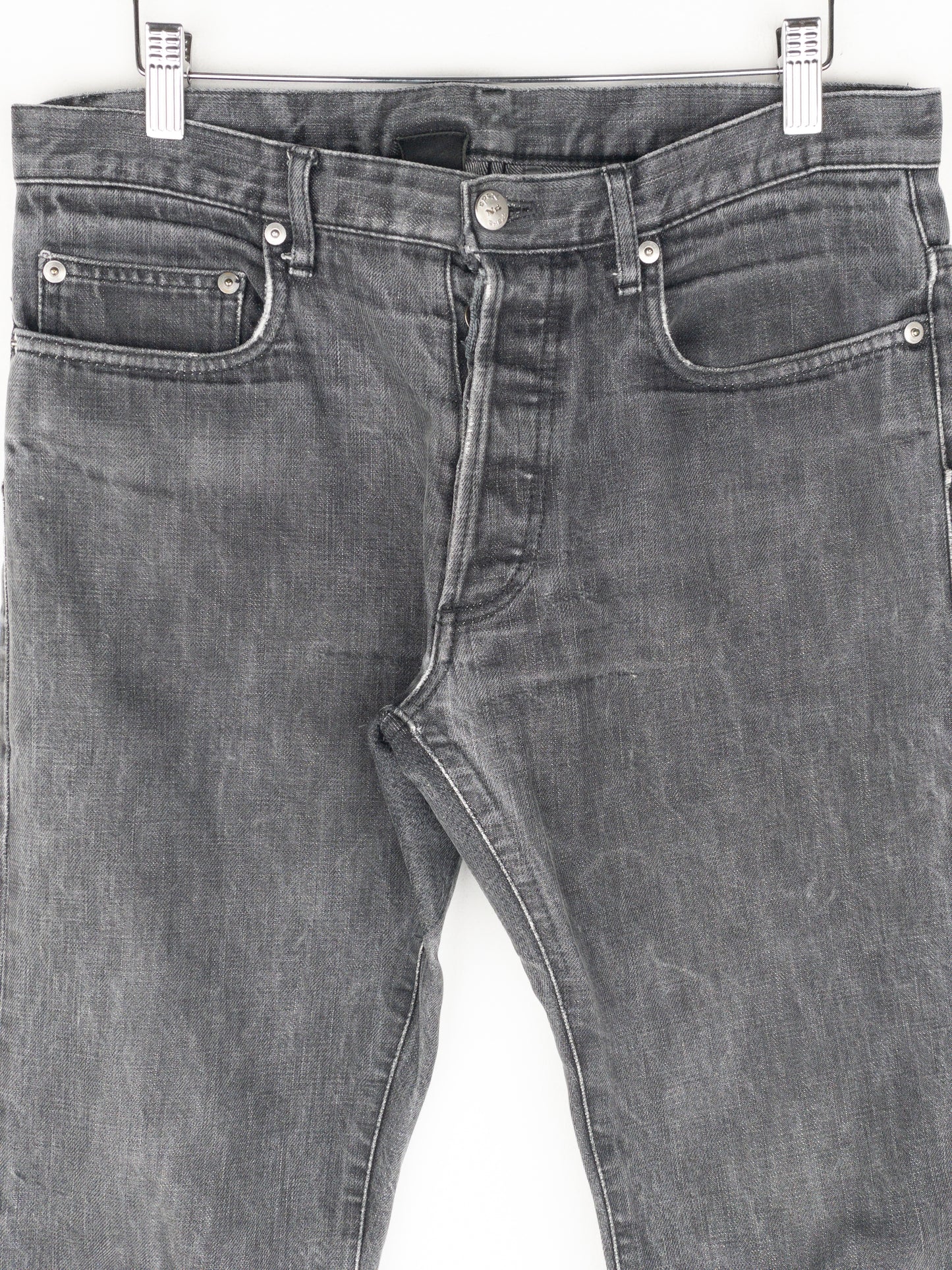 Dior Homme by Hedi Slimane Repaired Denim Jeans