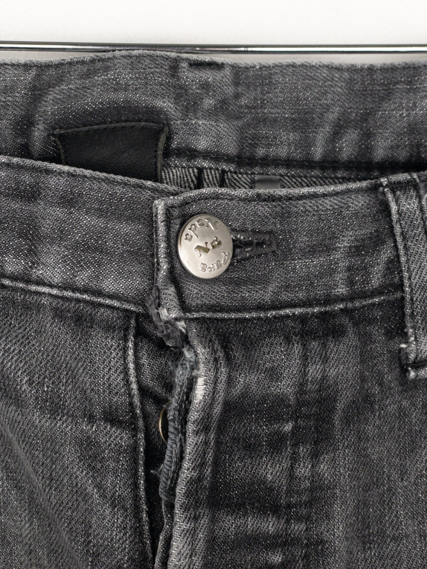 Dior Homme by Hedi Slimane Repaired Denim Jeans