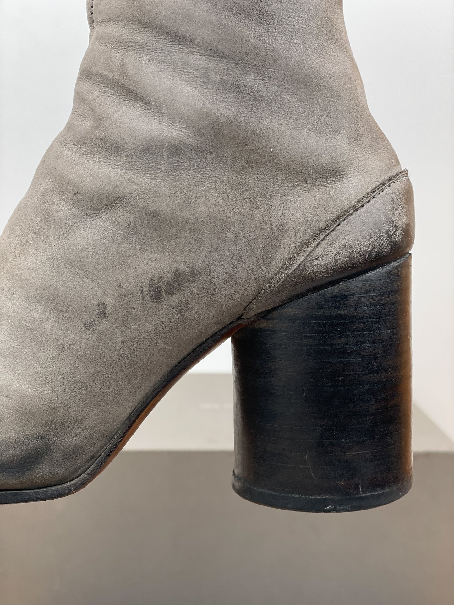 Maison Margiela 2000s Tabi Ankle Heel Boots