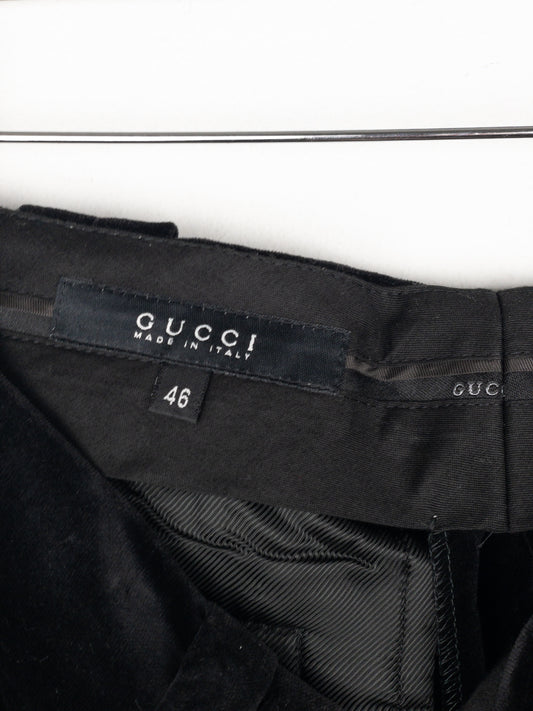 Gucci by Tom Ford 2000s Flared Velvet Pants – photo 7