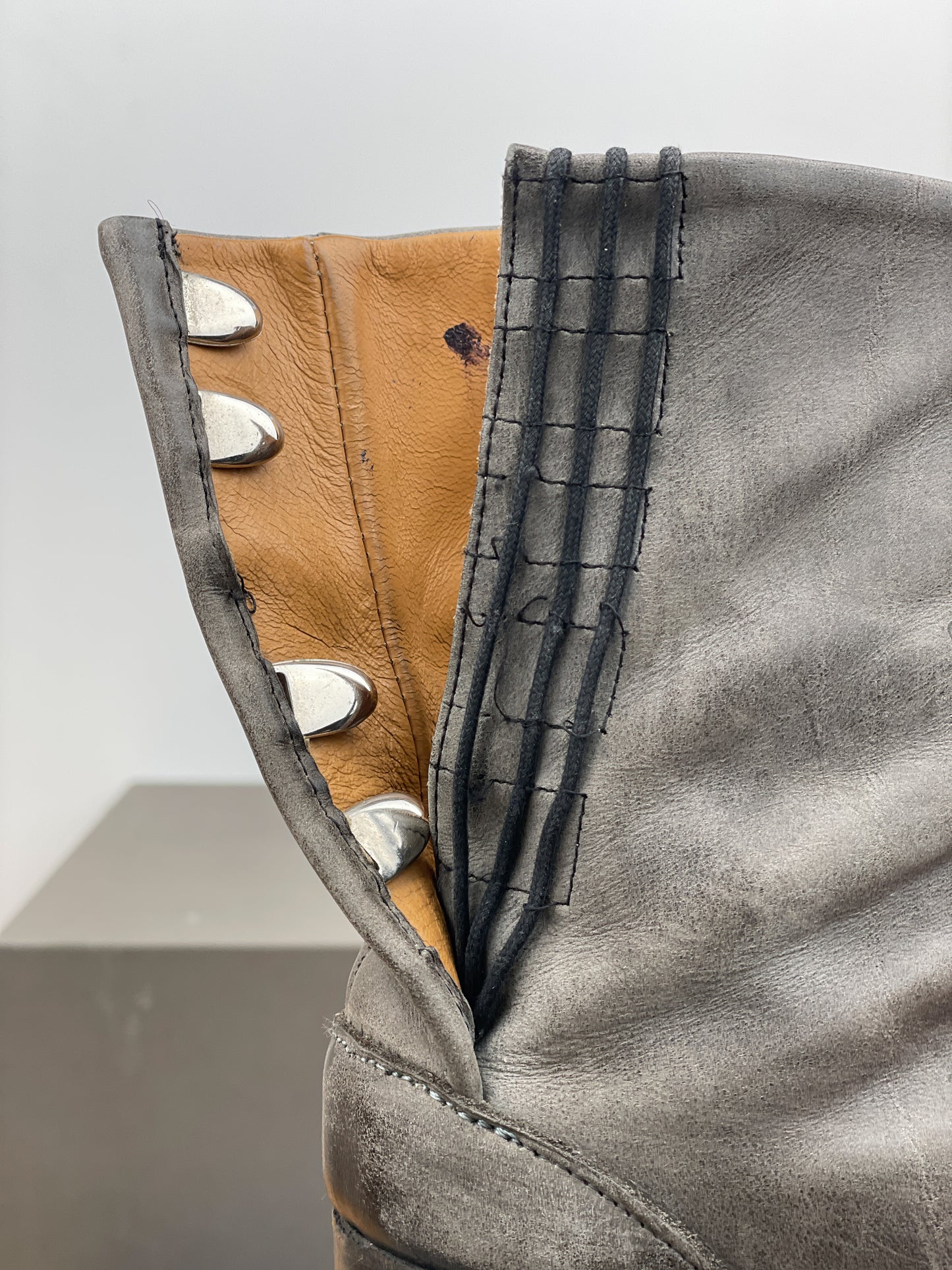 Maison Margiela 2000s Tabi Ankle Heel Boots
