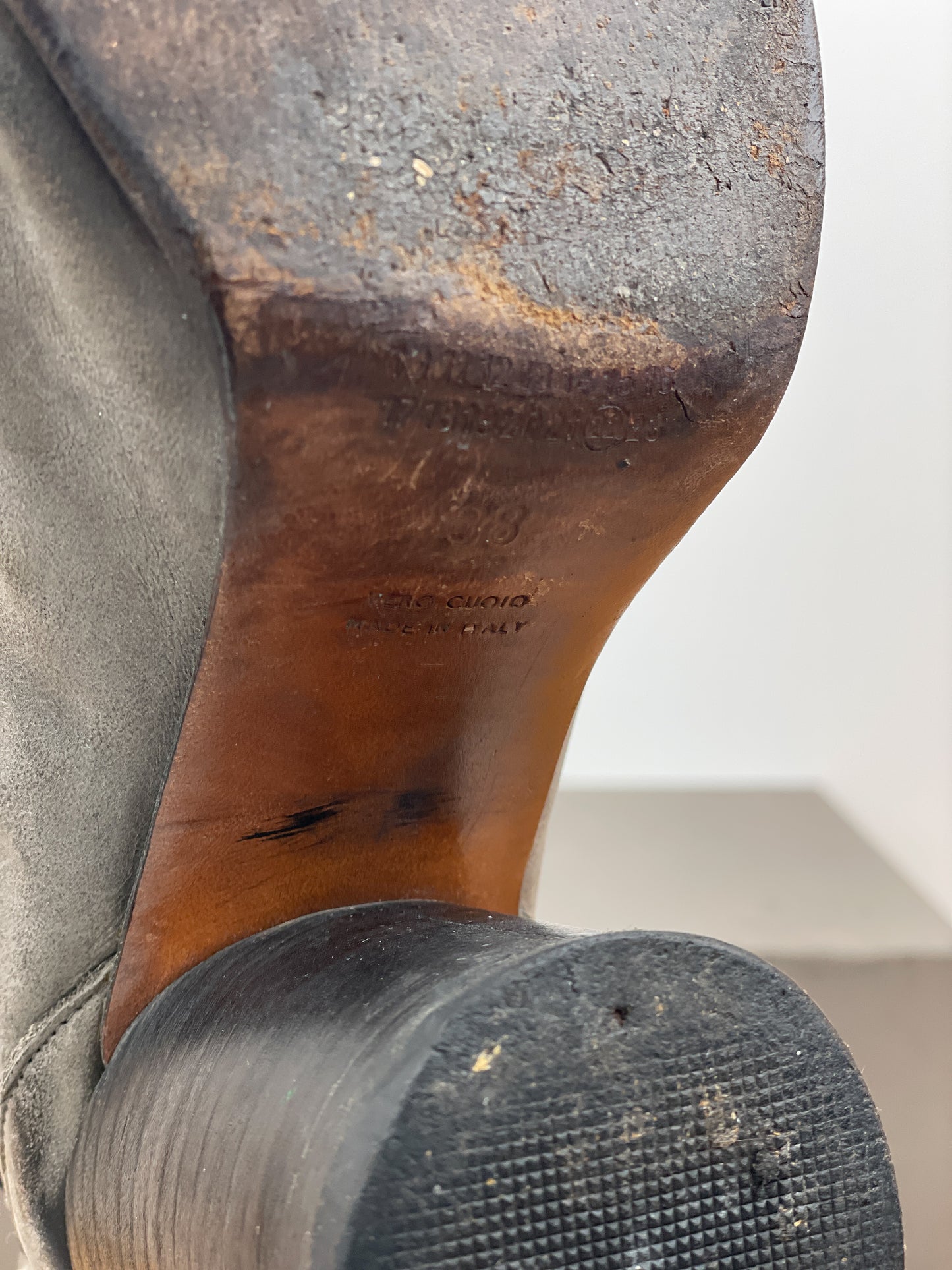 Maison Margiela 2000s Tabi Ankle Heel Boots