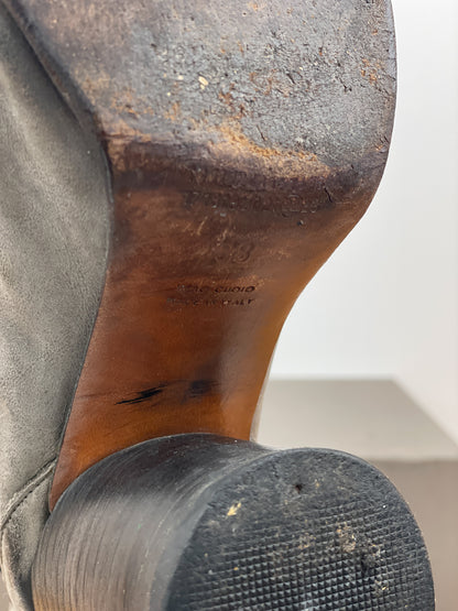 Maison Margiela 2000s Tabi Ankle Heel Boots