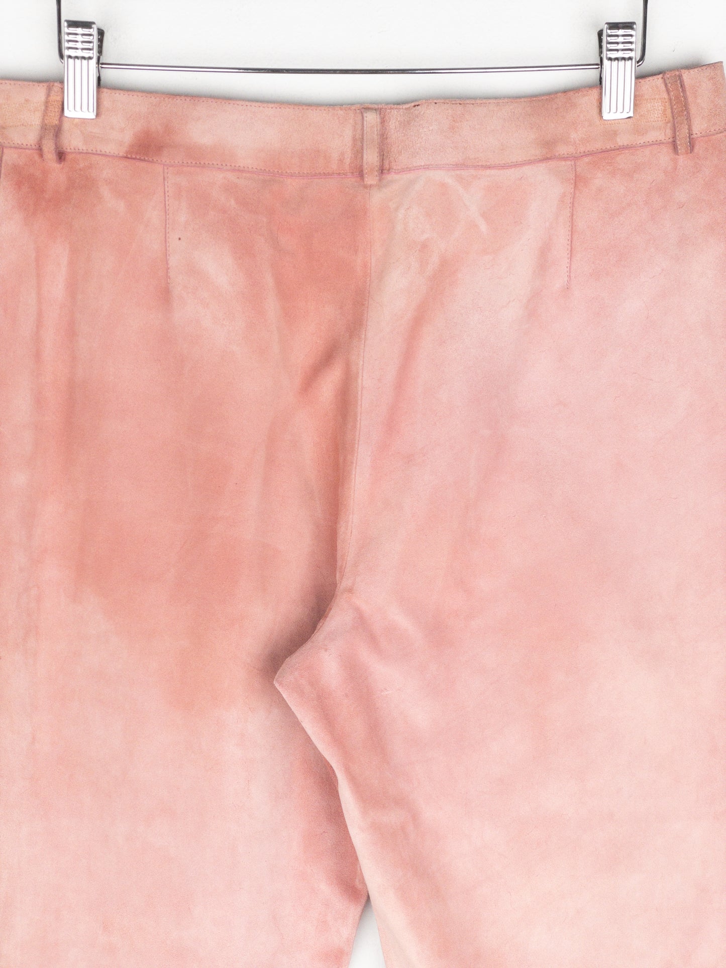 Gucci by Tom Ford 1990s Suede Leather Flared Bootcut Pants