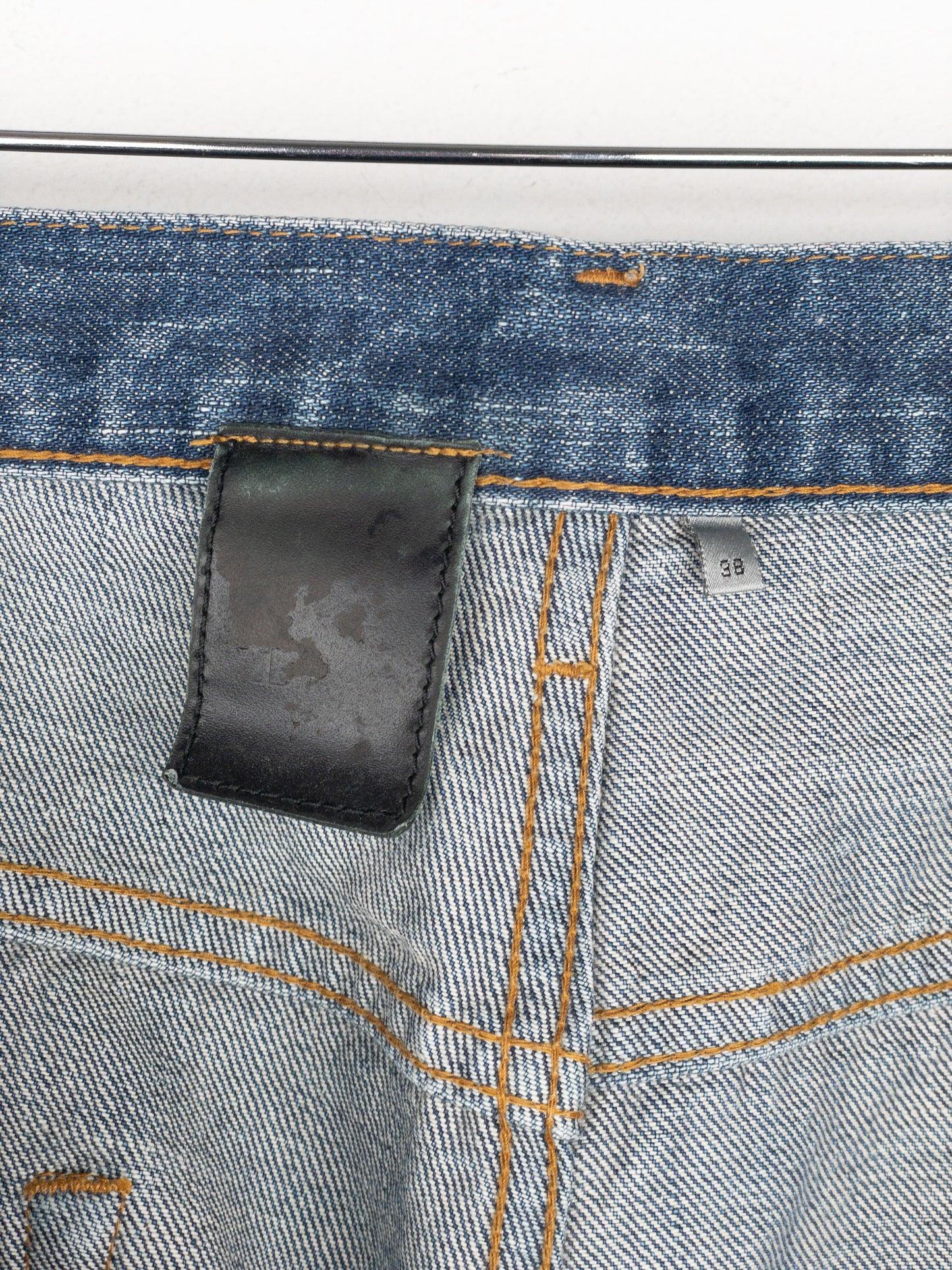 Dior Homme by Hedi Slimane SS03 'Follow Me‘ Clawmark Denim Jeans