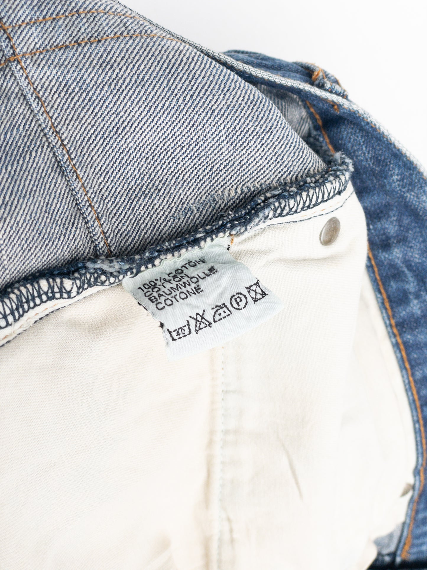 Dior Homme by Hedi Slimane SS03 'Follow Me‘ Clawmark Denim Jeans