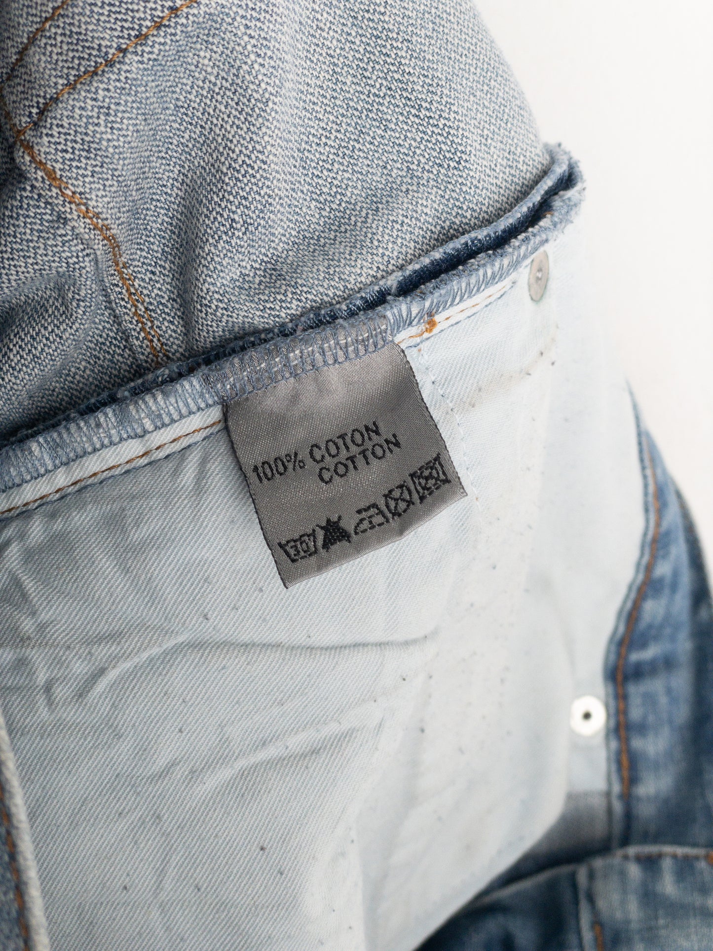 Dior Homme by Kris van Assche SS10 ‘Wildcat’ Painter Denim Jeans