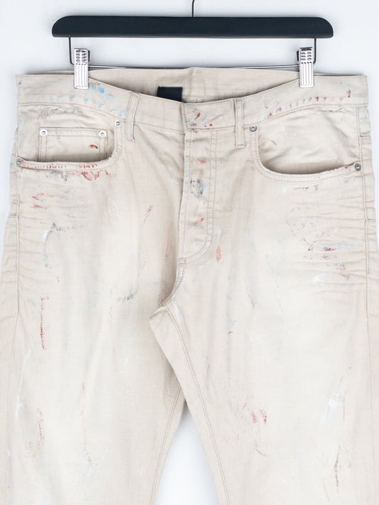 Dior Homme by Kris van Assche SS10 ‘Wildcat’ Painter Denim Jeans – photo 3