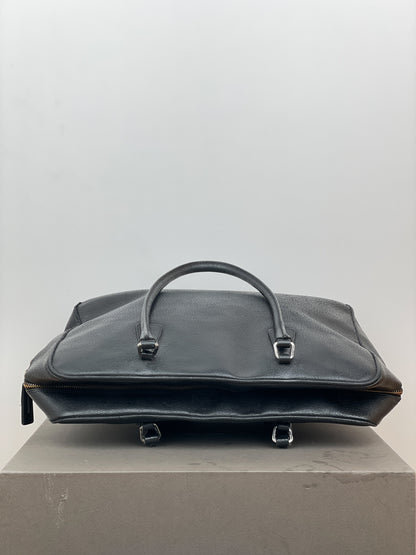 Prada 2000s Bauletto Box Leather Handbag