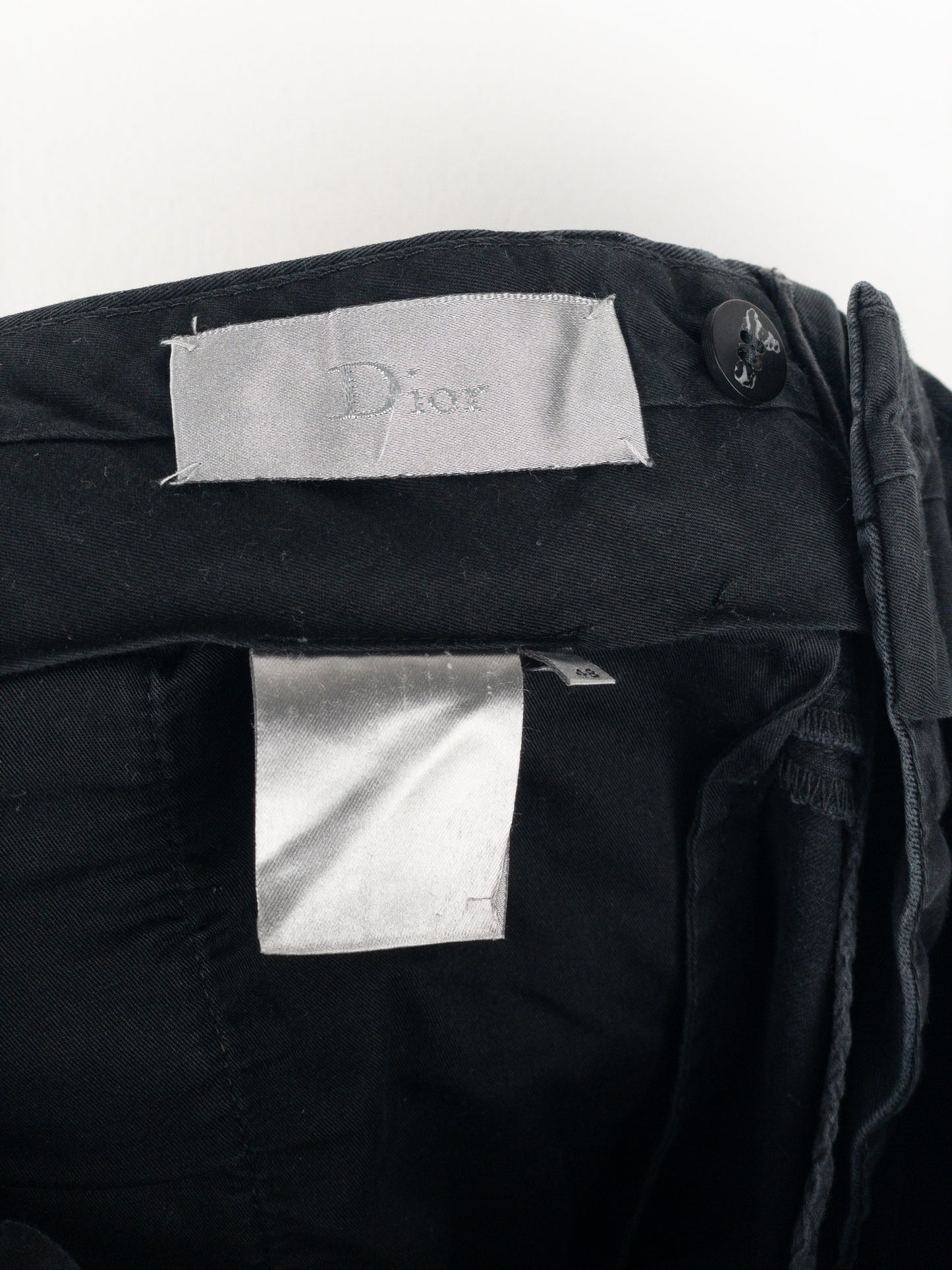 Dior Homme by Hedi Slimane SS03 ‘Follow Me’ Ribbed Biker Moto Pants