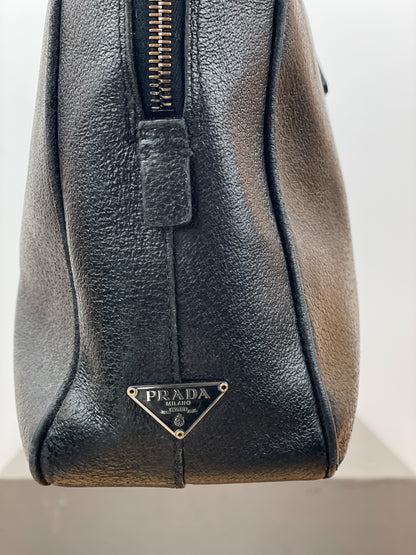 Prada 2000s Bauletto Box Leather Handbag