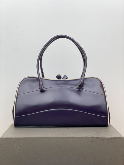 Prada 2000s Bowling Leather Handbag