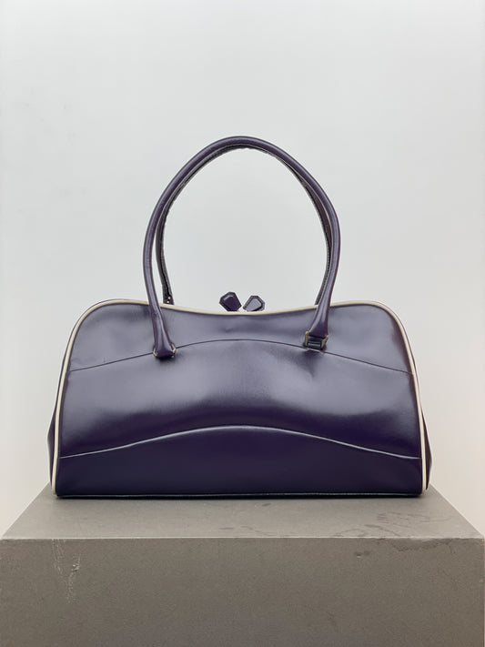Prada 2000s Bowling Leather Handbag