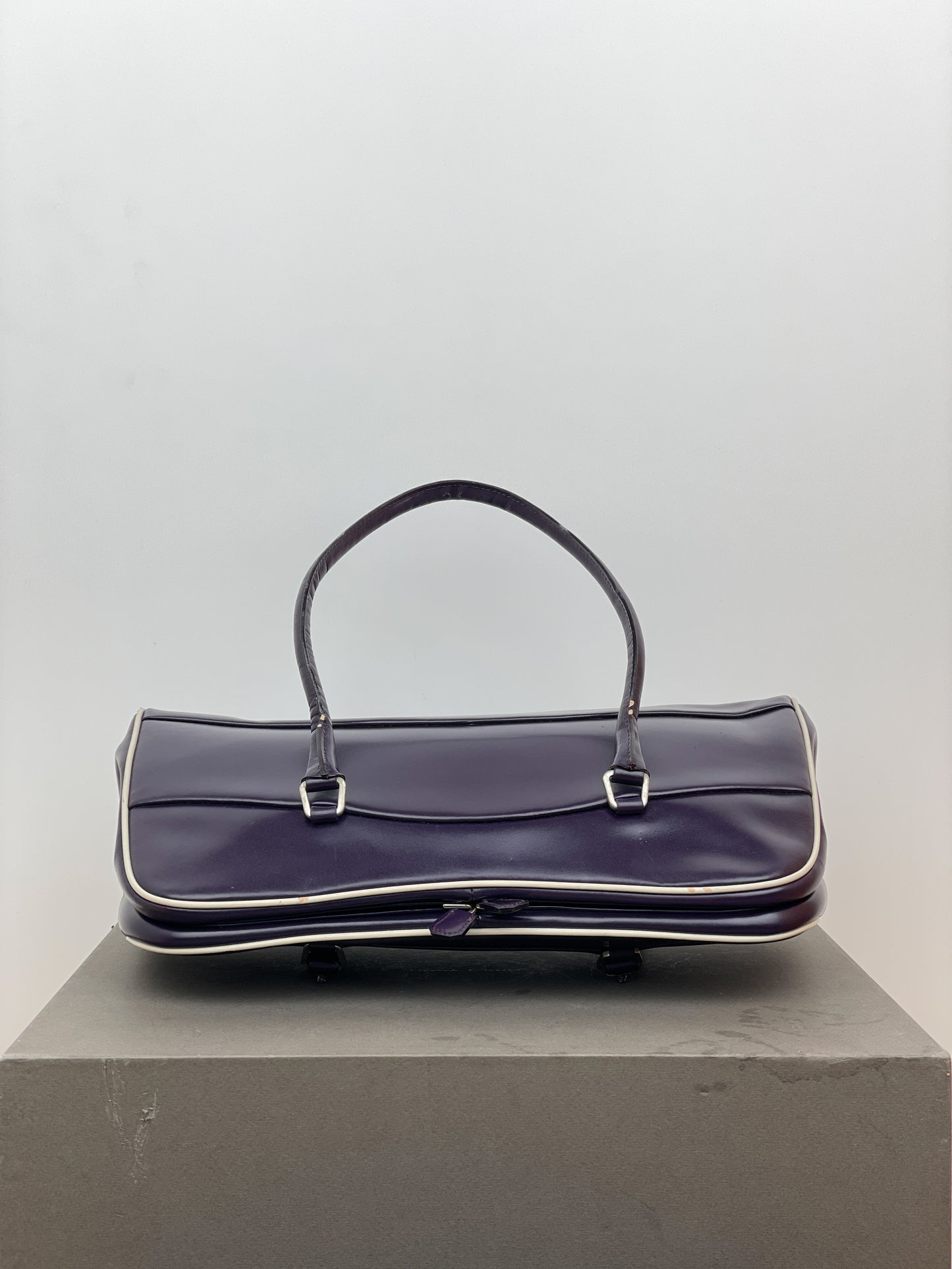 Prada 2000s Bowling Leather Handbag