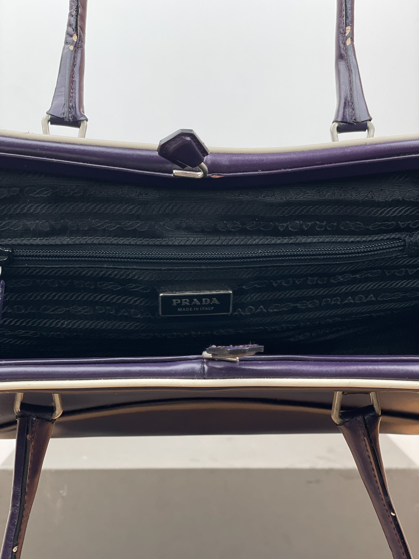 Prada 2000s Bowling Leather Handbag