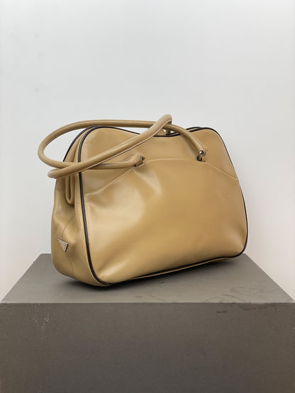 Prada 2000s Bowling Leather Handbag