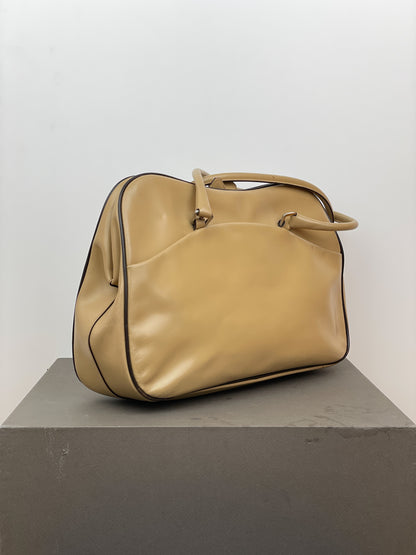 Prada 2000s Bowling Leather Handbag