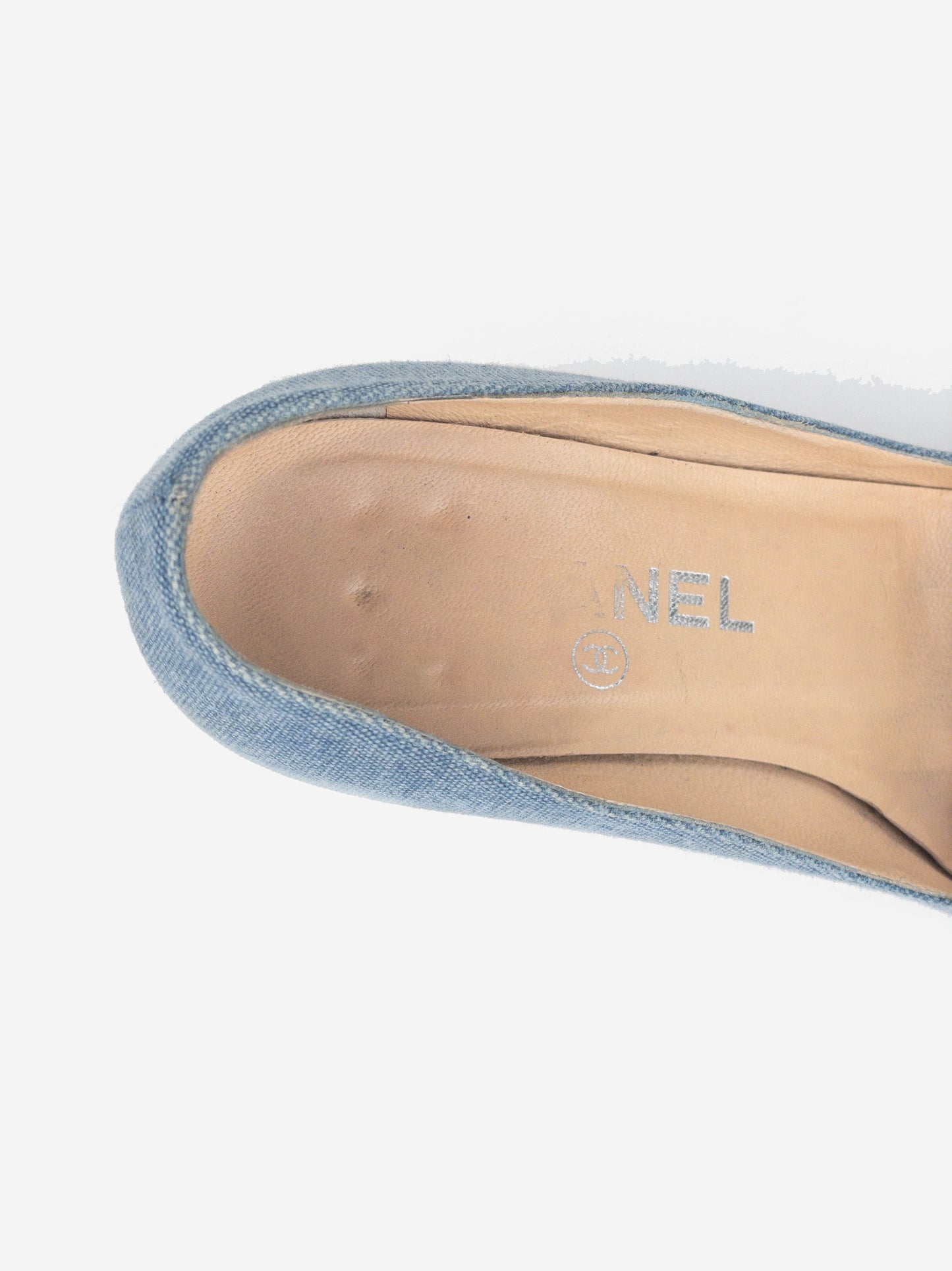 Chanel Cap Toe CC Star Charm Pump Kitten Heels