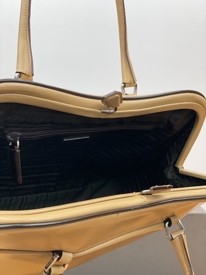 Prada 2000s Bowling Leather Handbag