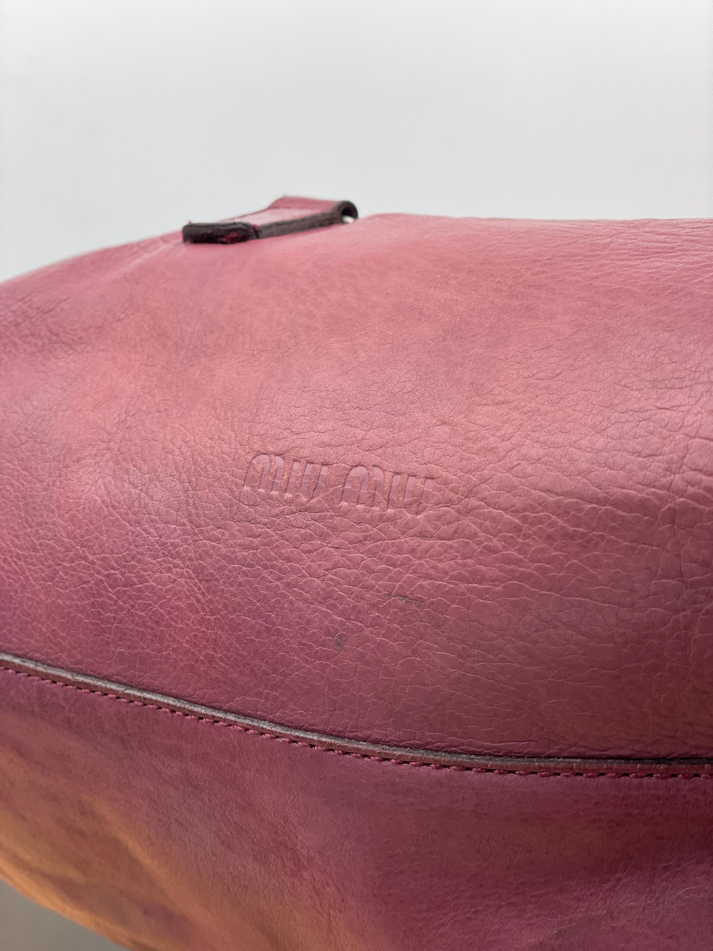 Miu Miu 2000s East West Baguette Handbag