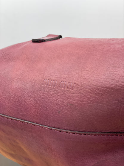 Miu Miu 2000s East West Baguette Handbag