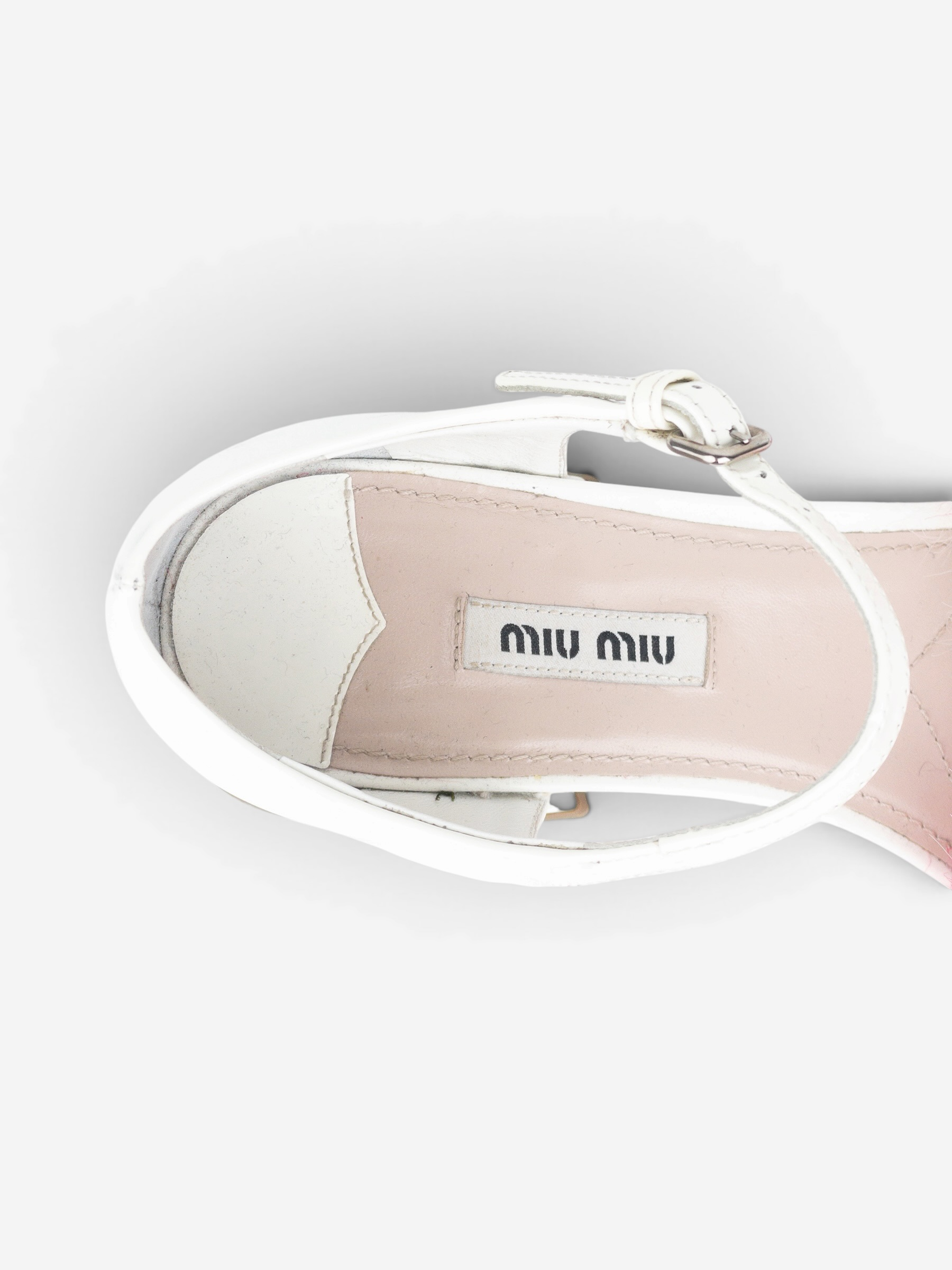 Miu Miu AW17 Open Toe Faux-Fur Sandal Heels – photo 8