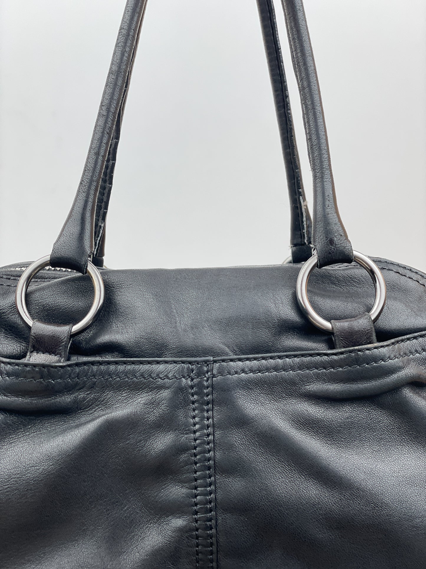 Prada 2000s Cargo-Pocket Bowling Handbag