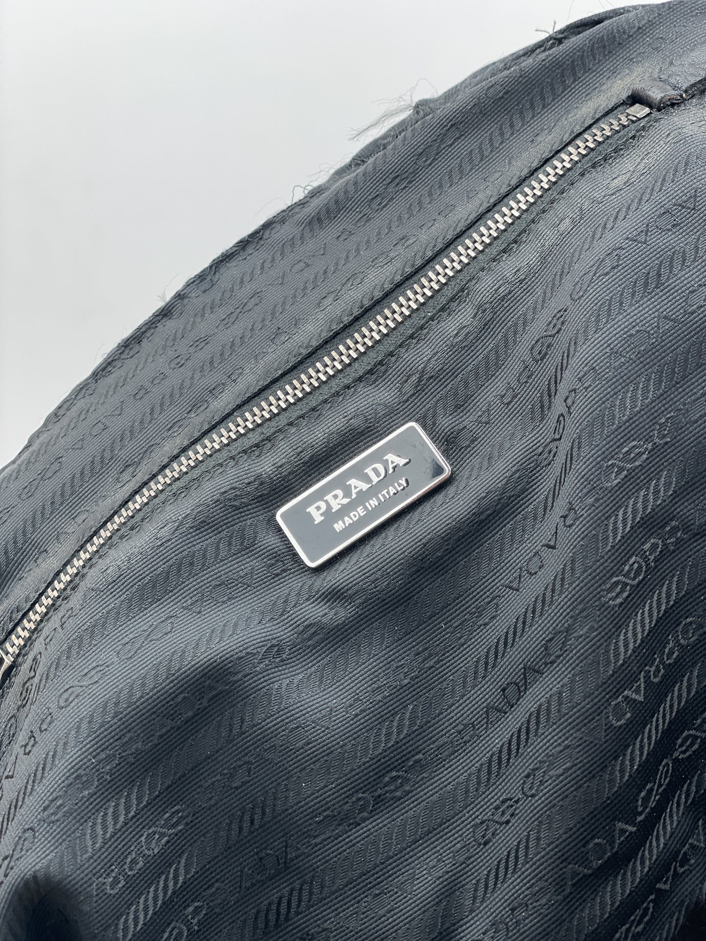 Prada 2000s Cargo-Pocket Bowling Handbag