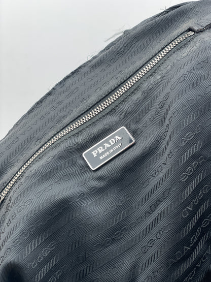 Prada 2000s Cargo-Pocket Bowling Handbag