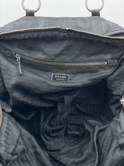 Prada 2000s Cargo-Pocket Bowling Handbag