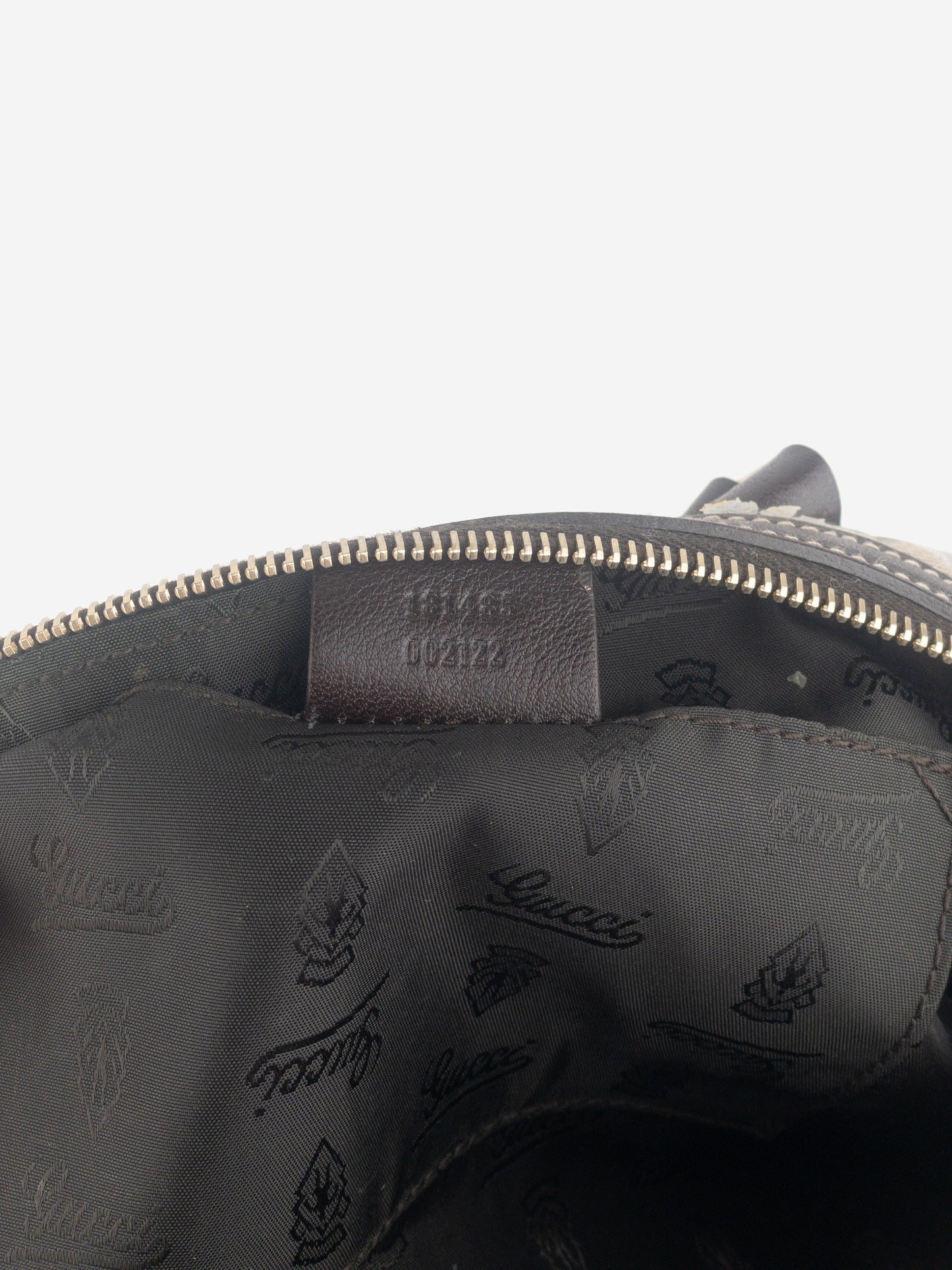 Gucci by Frida Giannini 2010s Mini Boston 'Duchessa' Crystal Monogram Handbag