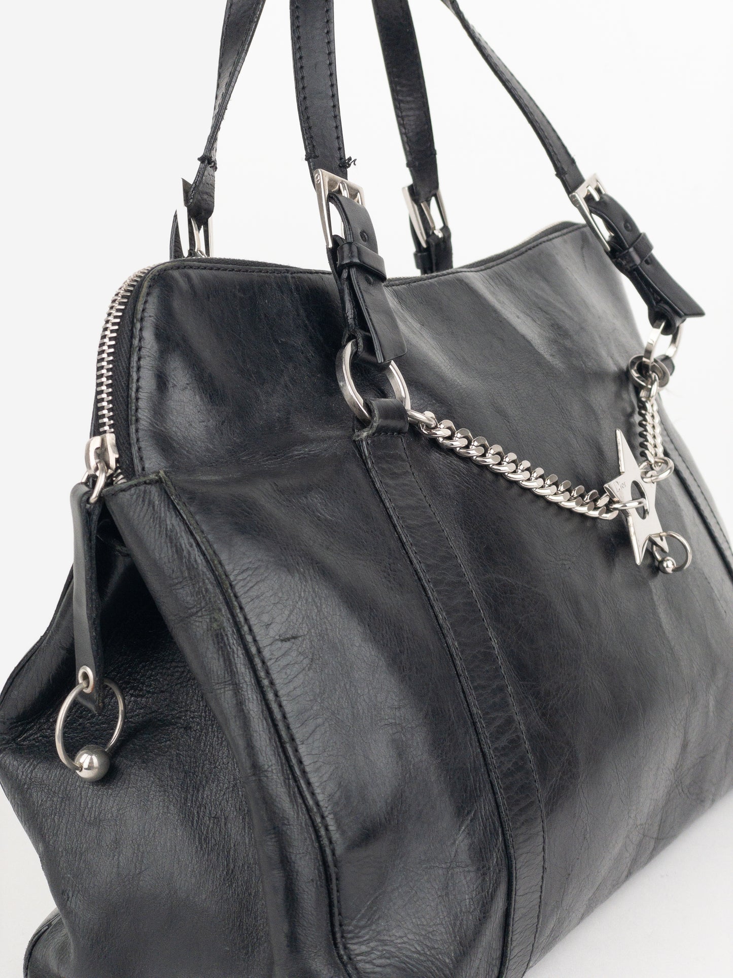Dior by Galliano SS04 ‘Hardcore Piercing’ Bowling Handbag