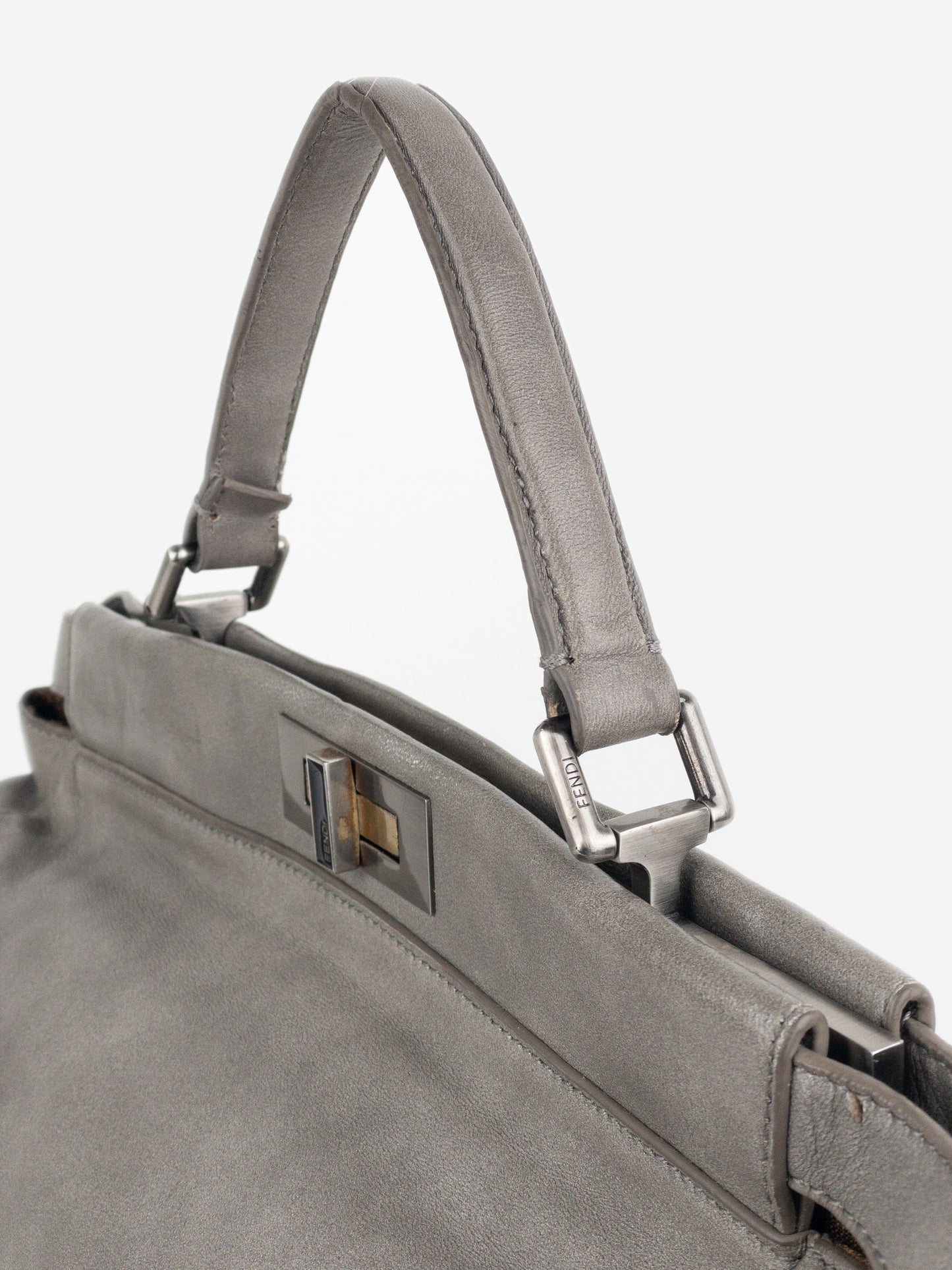 Fendi 2000s Peekaboo Zucca Monogram Handbag