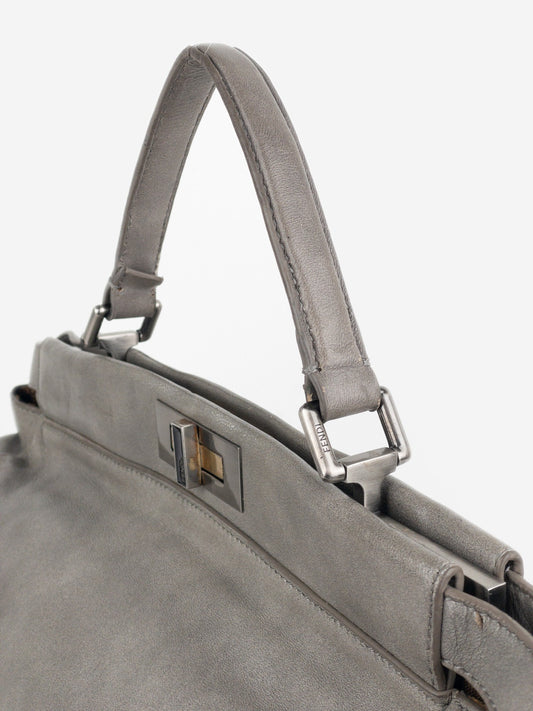 Fendi 2000s Peekaboo Zucca Monogram Handbag – photo 6