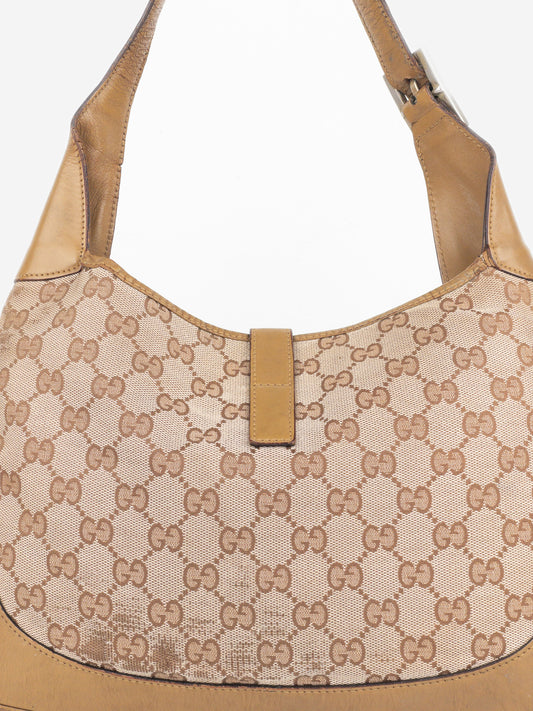 Gucci by Tom Ford 1990s ‘Jackie’ GG Supreme Monogram Hobo Shoulder Bag – photo 6