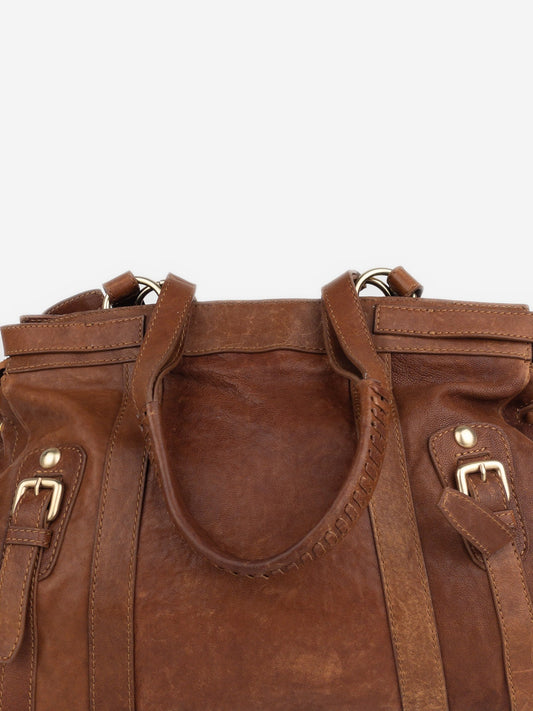 Miu Miu 2000s Large Vitello Shopper Tote Shoulder Bag – photo 6