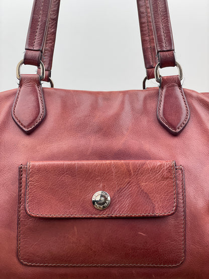 Prada 2000s Cargo-Pocket Bowling Shoulder Bag