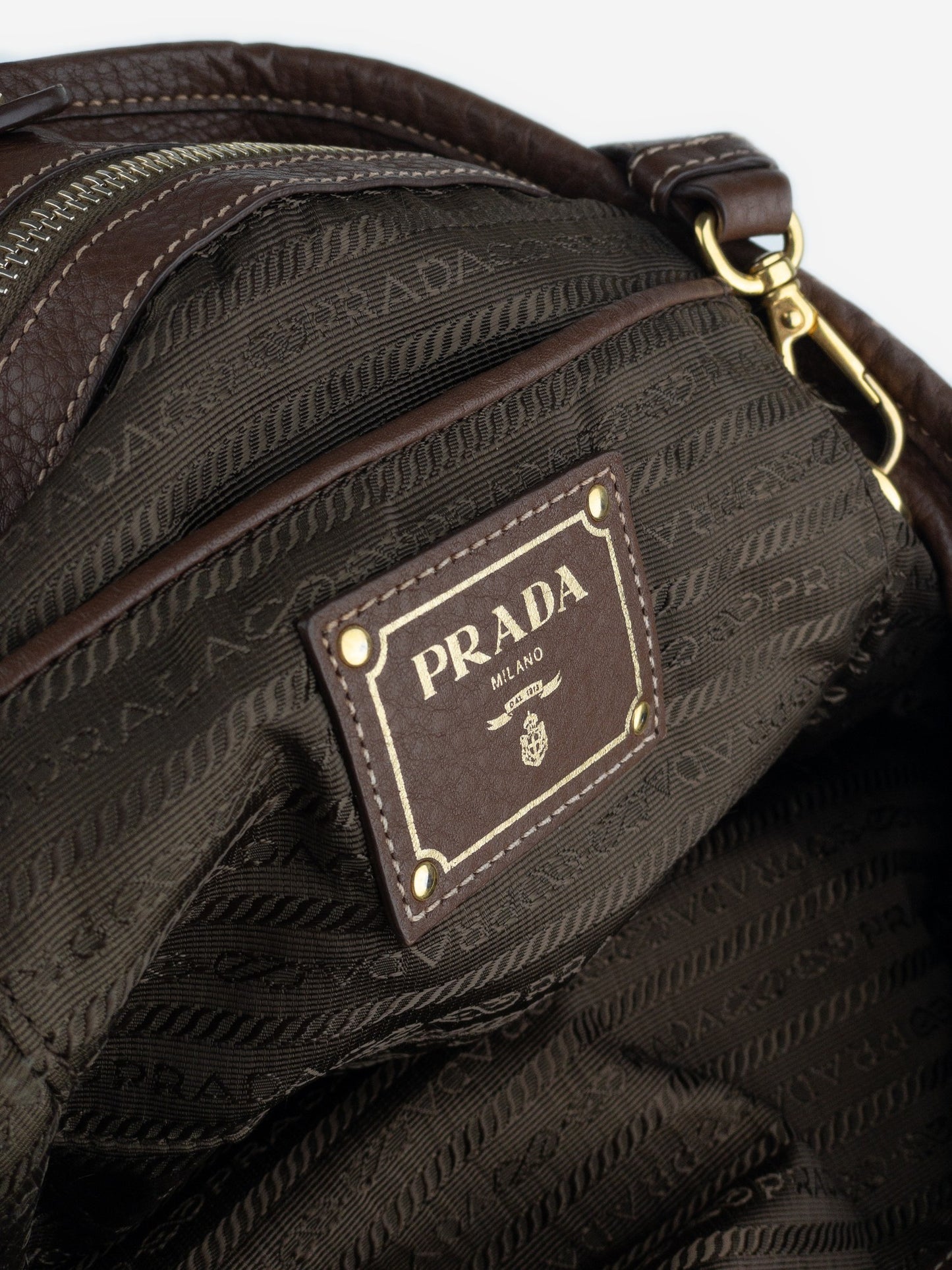 Prada 2000s Large 2-Way Shopper Tote Handbag