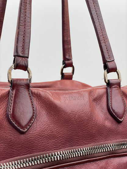 Prada 2000s Cargo-Pocket Bowling Shoulder Bag