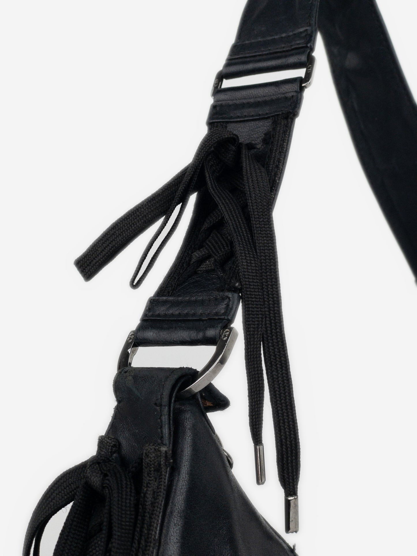 Dior by Galliano AW02 ‘Admit It’ Corset Lace Up Shoulder Bag