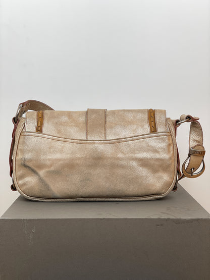 Dior by John Galliano SS06 Suede Gaucho Saddle Shoulder Bag