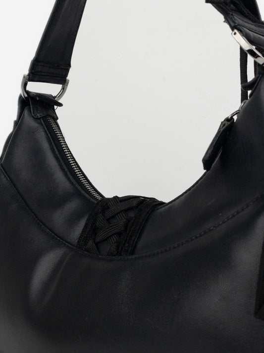 Dior by Galliano AW02 ‘Admit It’ Corset Lace Up Shoulder Bag – photo 10