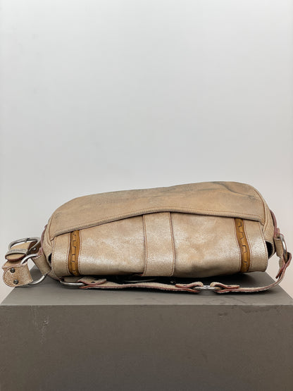 Dior by John Galliano SS06 Suede Gaucho Saddle Shoulder Bag