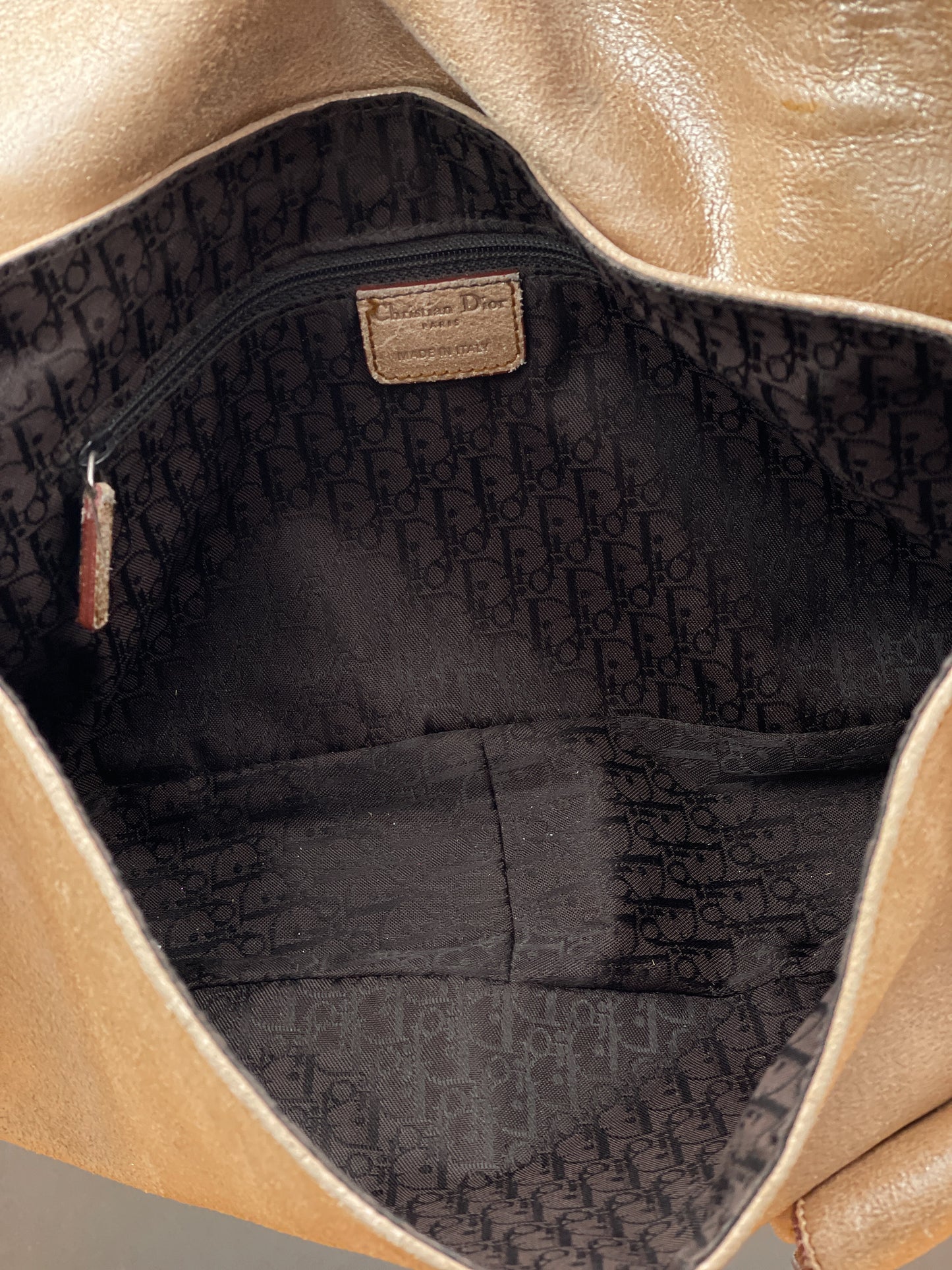 Dior by John Galliano SS06 Suede Gaucho Saddle Shoulder Bag