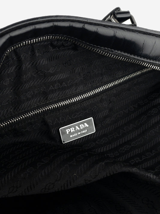 Prada 2000s Bauletto Bowling Shoulder Bag – photo 7