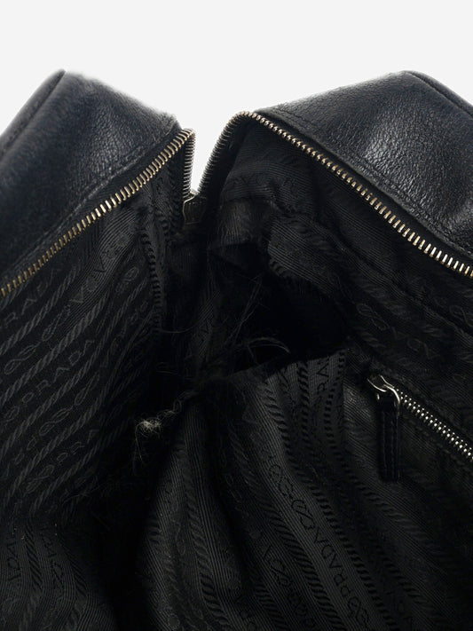 Prada 2000s Bauletto Box Leather Handbag – photo 7