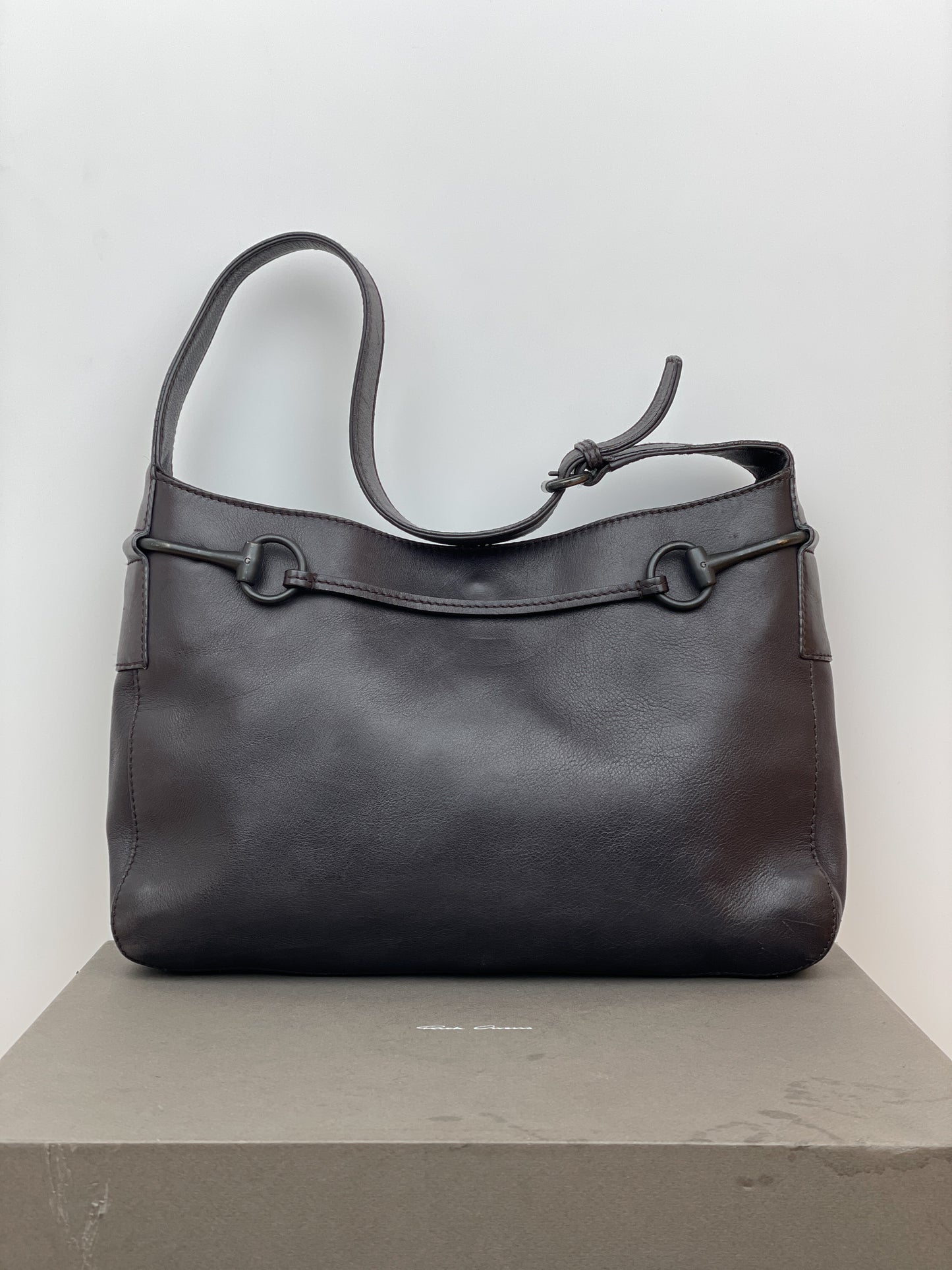 Gucci by Tom Ford 1990s Horsebit Hobo Shoulder Bag