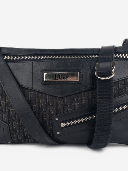 Dior by Galliano SS02 ‘Street Chic’ Diorissimo Monogram Trotter Crossbody Bag – photo 4