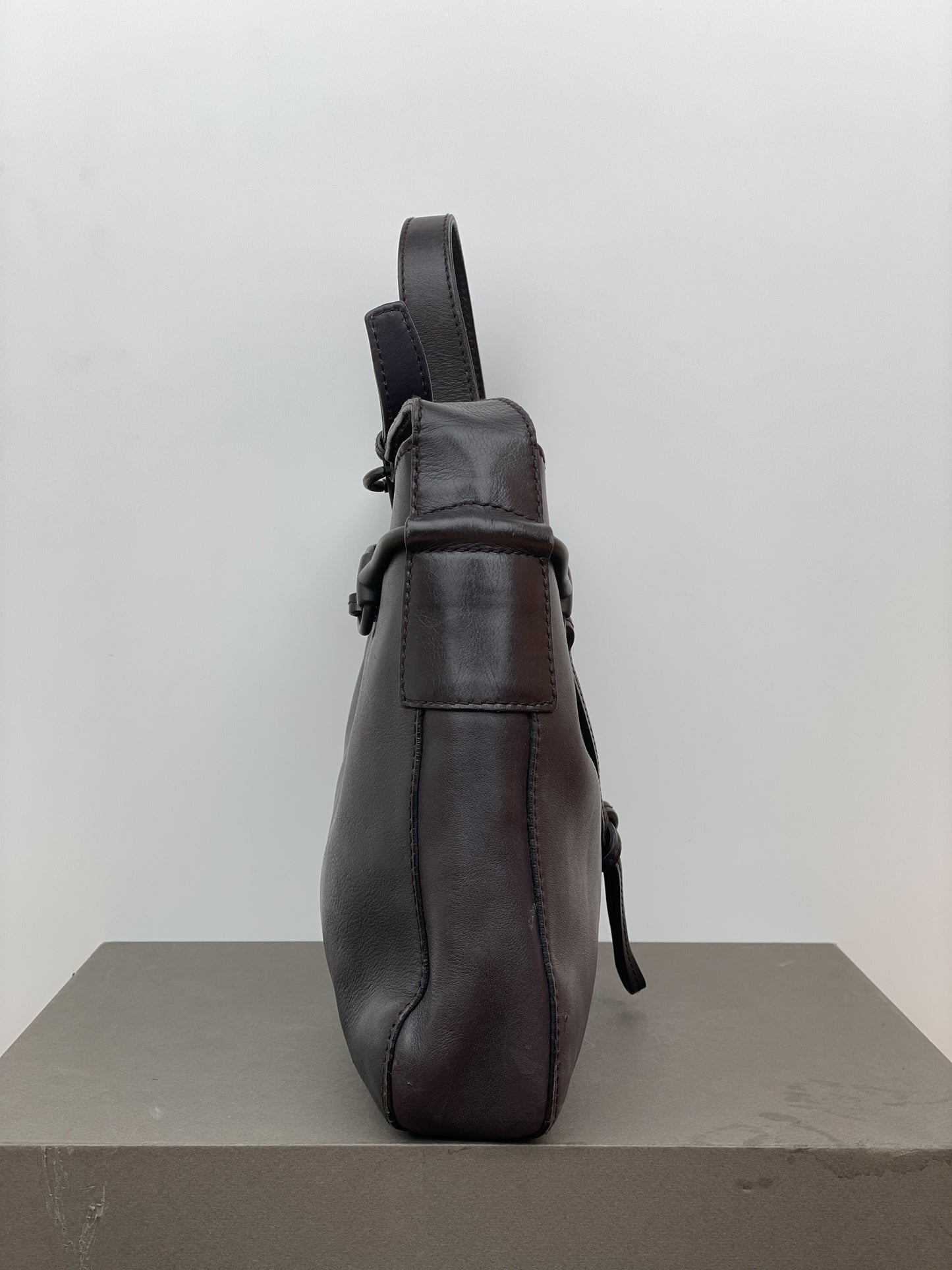 Gucci by Tom Ford 1990s Horsebit Hobo Shoulder Bag