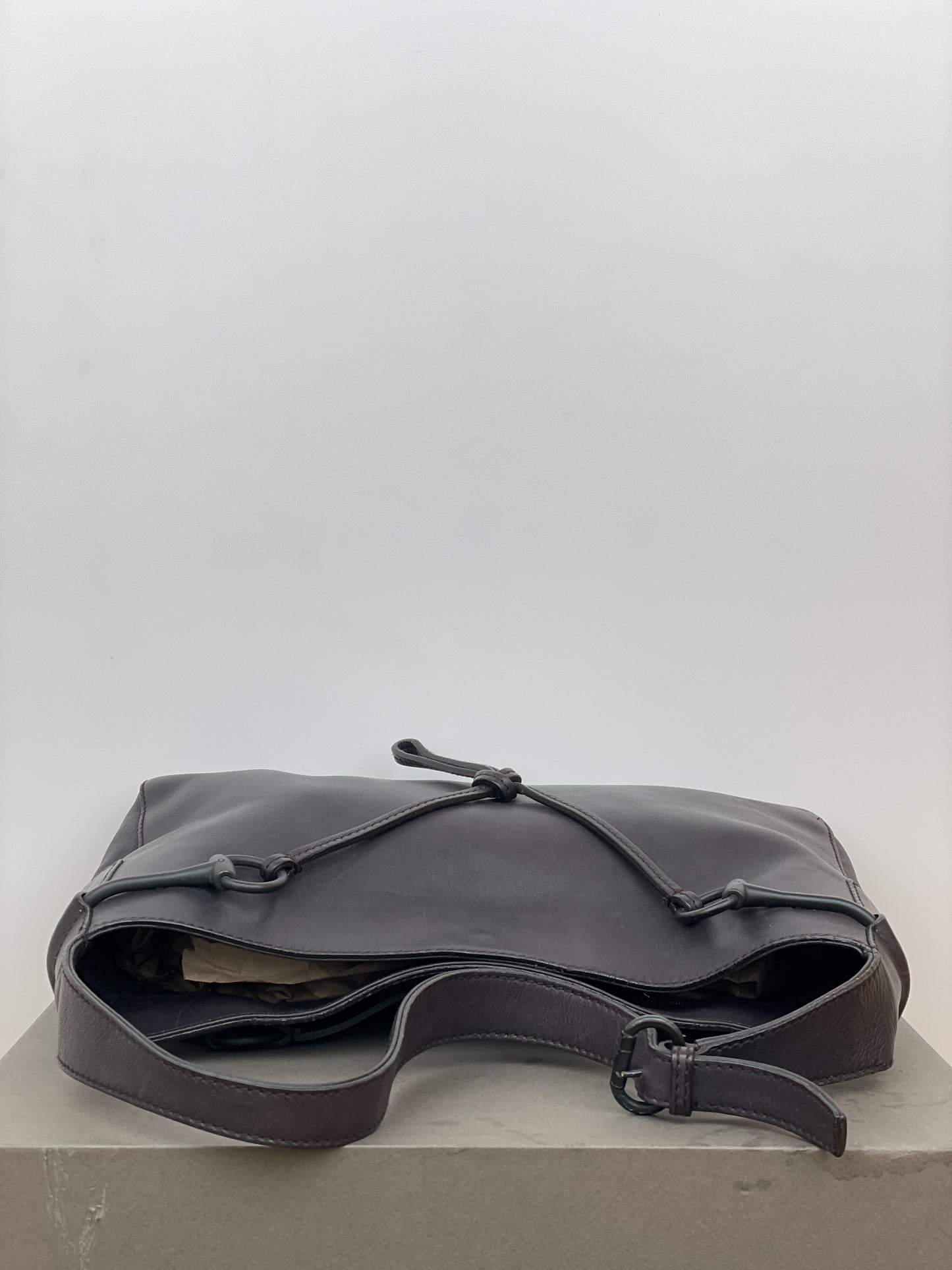 Gucci by Tom Ford 1990s Horsebit Hobo Shoulder Bag